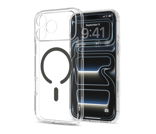 Spigen Ultra Hybrid MagSafe do iPhone 18 Pro/17 Pro (clear graphite - 1586385 - zdjęcie 3